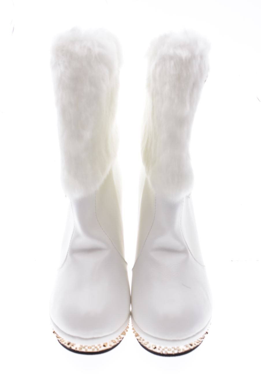 Botines de PERCENTIL de la talla 35, de color blanco de