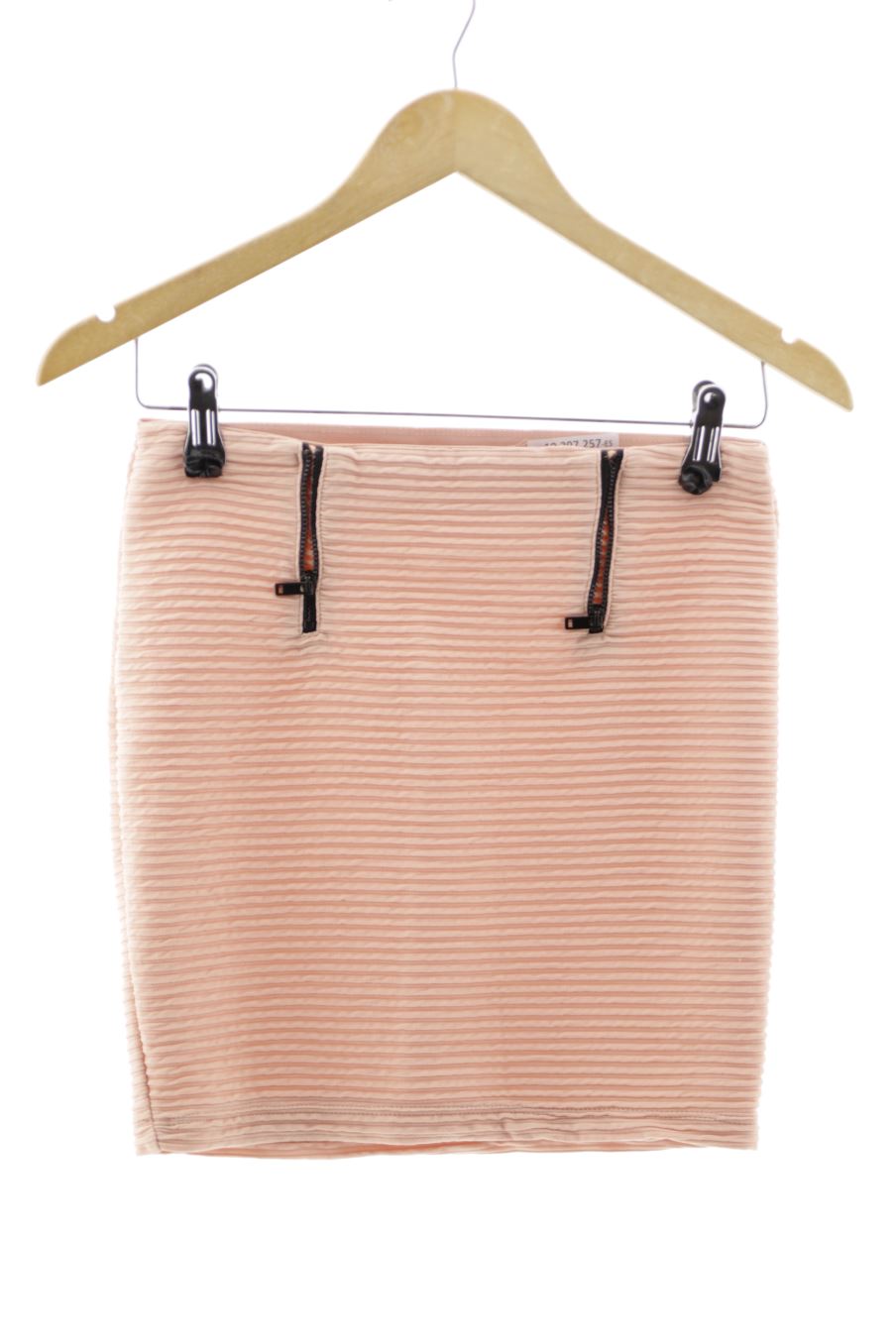 Falda de Bershka de la talla L, de color marrón