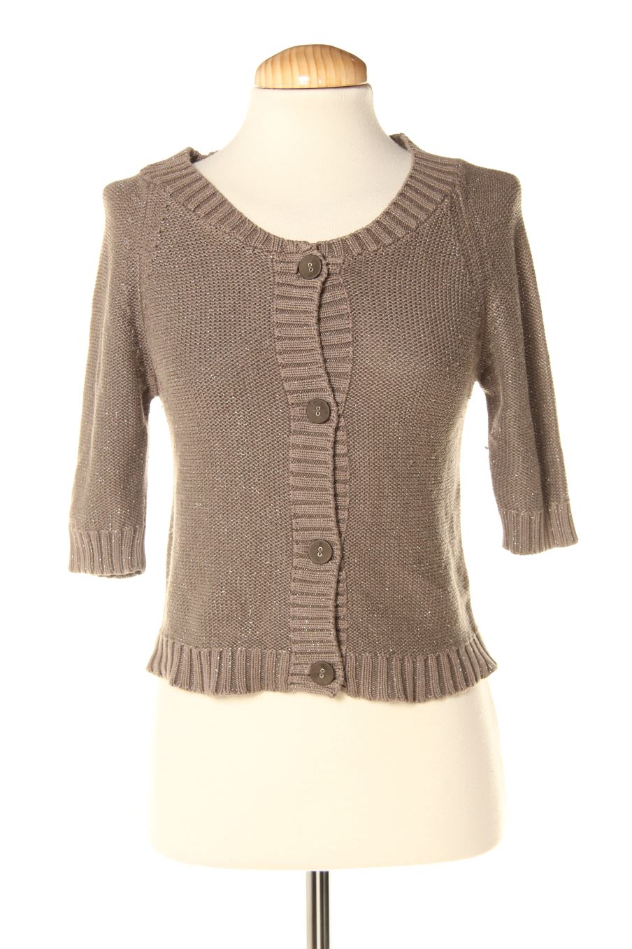 Gilet Maje de la taille S, de couleur gris