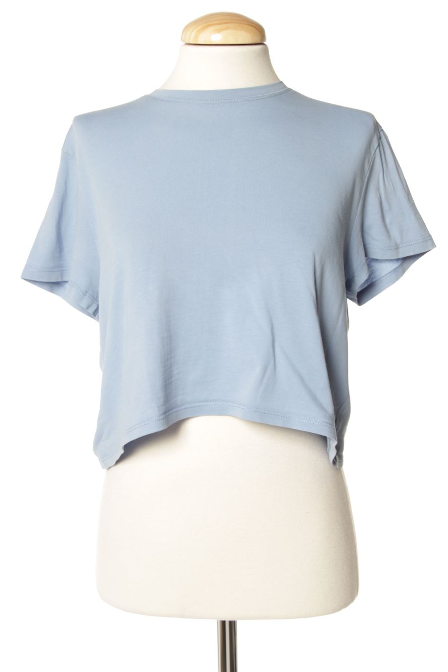 Camiseta de Stradivarius de la talla XS, de color azul