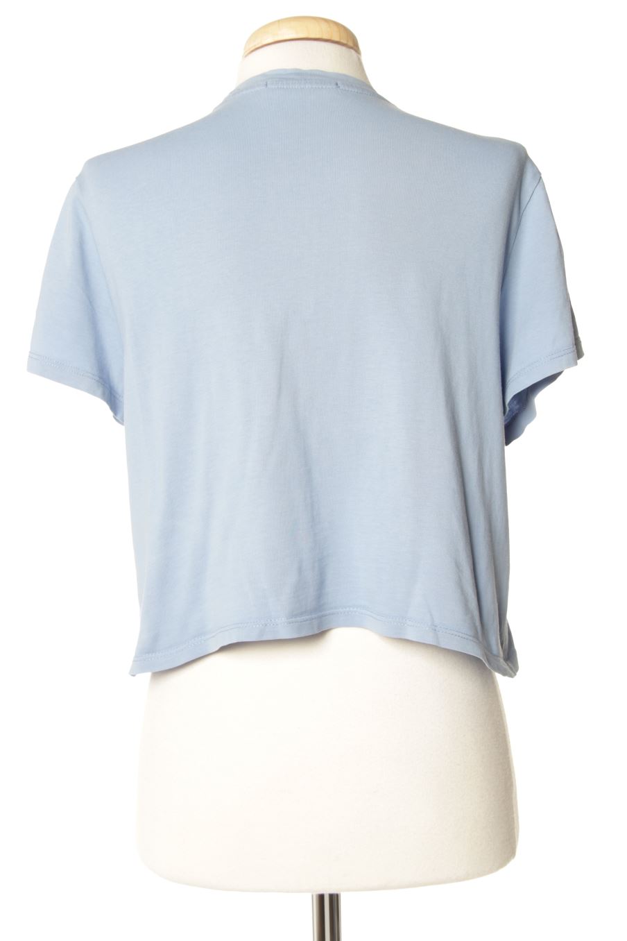 Camiseta de Stradivarius de la talla XS, de color azul