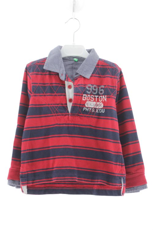 Langärmeliges Poloshirt