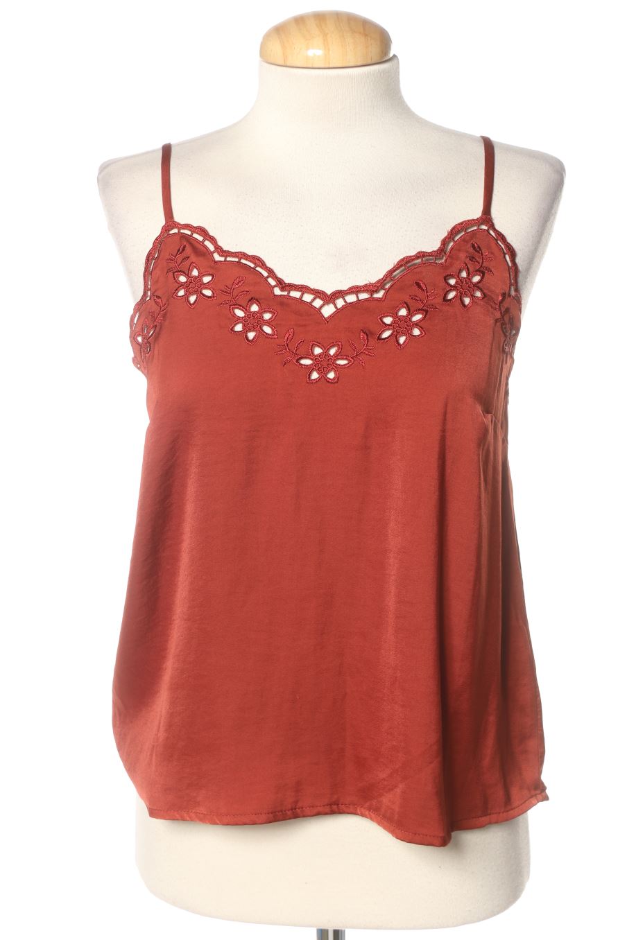 Top de La petite étoile de la talla 32, de color burdeos