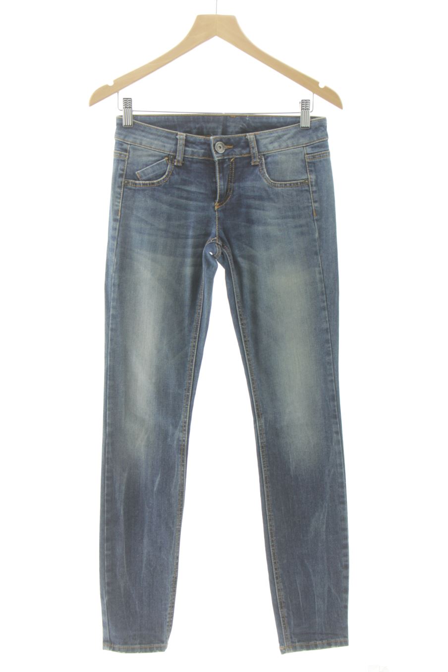 Jeans Benetton de la taille 36, de couleur bleu de denim