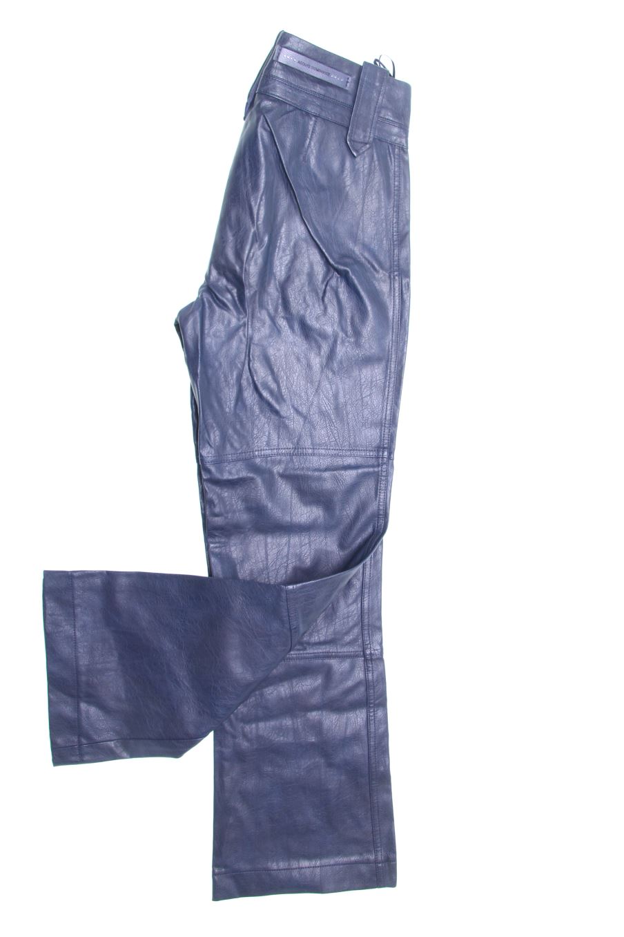 Pantalon Adolfo Dominguez de la taille 36, de couleur bleu marine de synthétique
