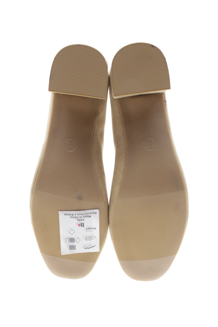 Zapatos de tacon de BLANCHEPORTE de la talla 39, de color beige de