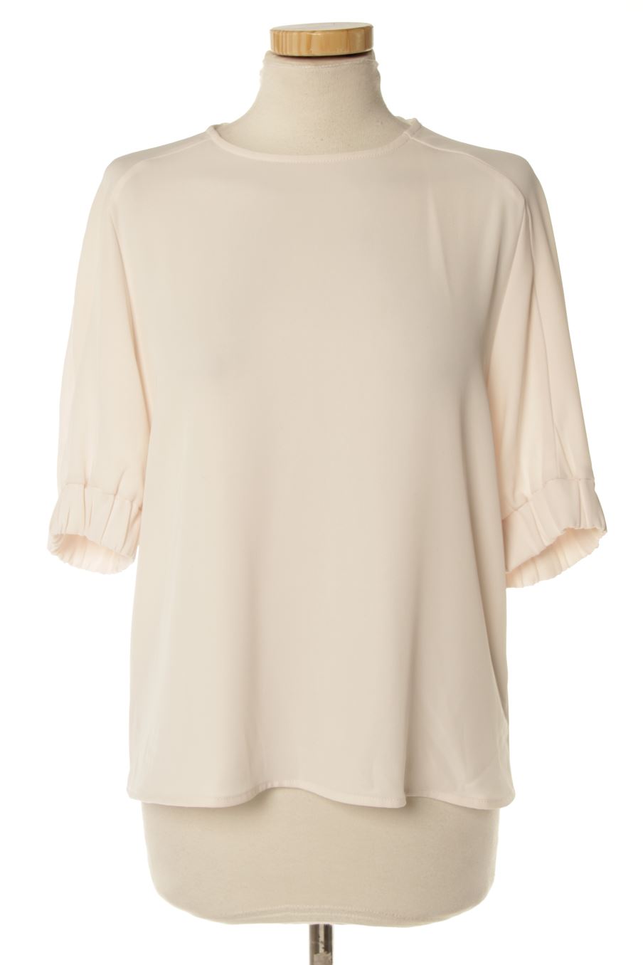 Blusa de manga corta de Sfera de la talla S, de color blanco