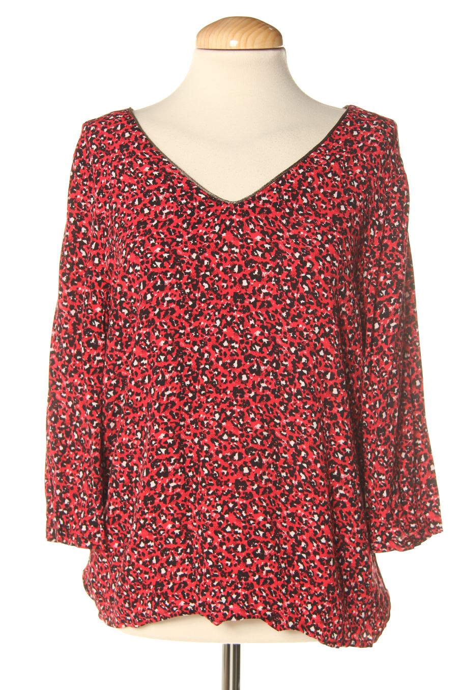 Blusa de manga larga de Promod de la talla 38, de color estampado