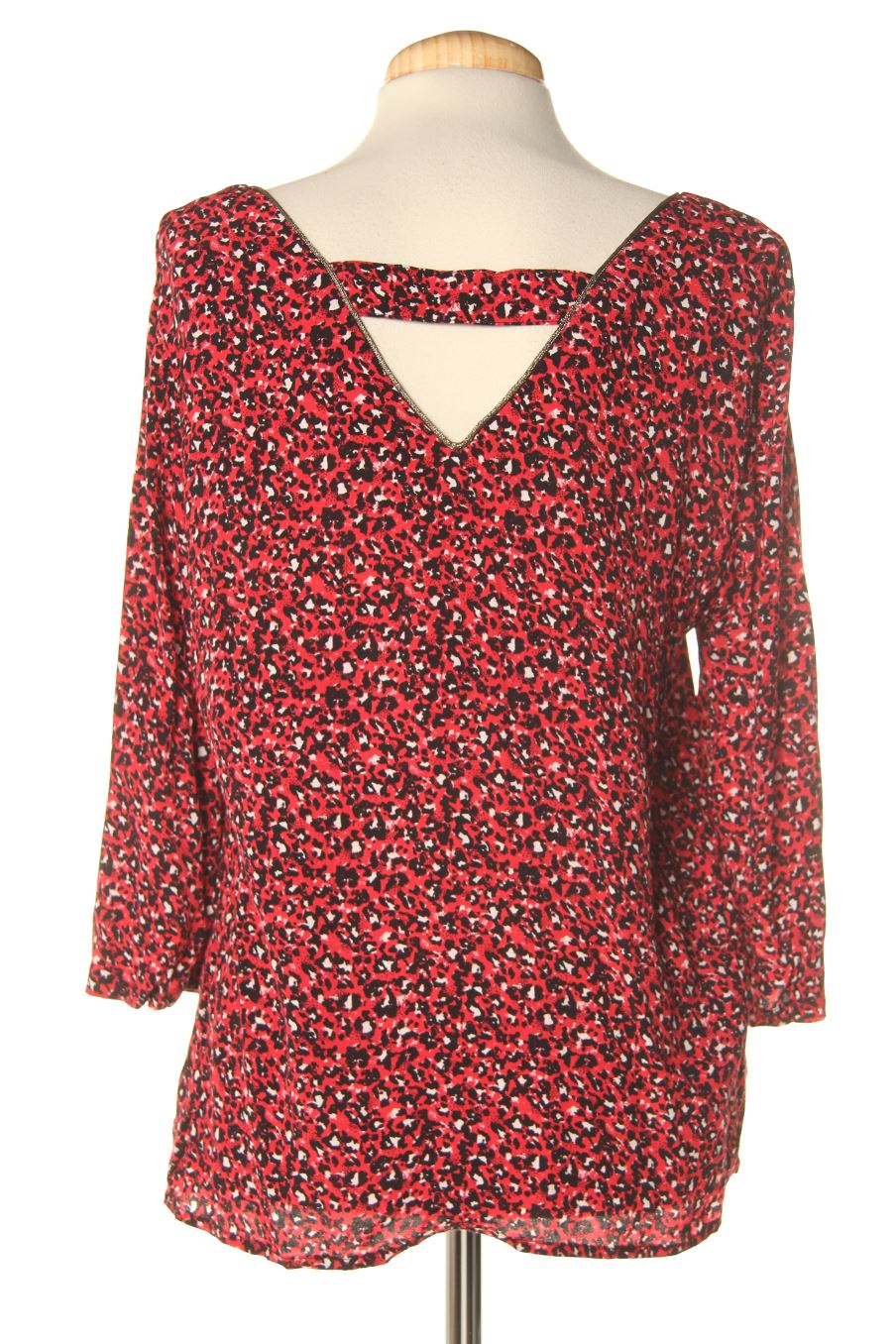 Blusa de manga larga de Promod de la talla 38, de color estampado