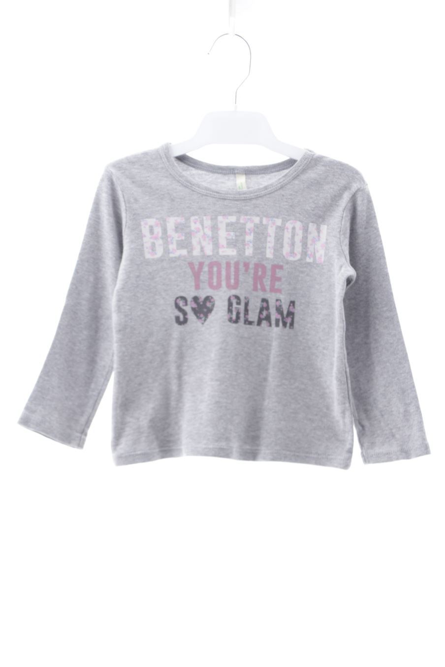 Camiseta de manga larga de Benetton de la talla 2 años de segunda mano