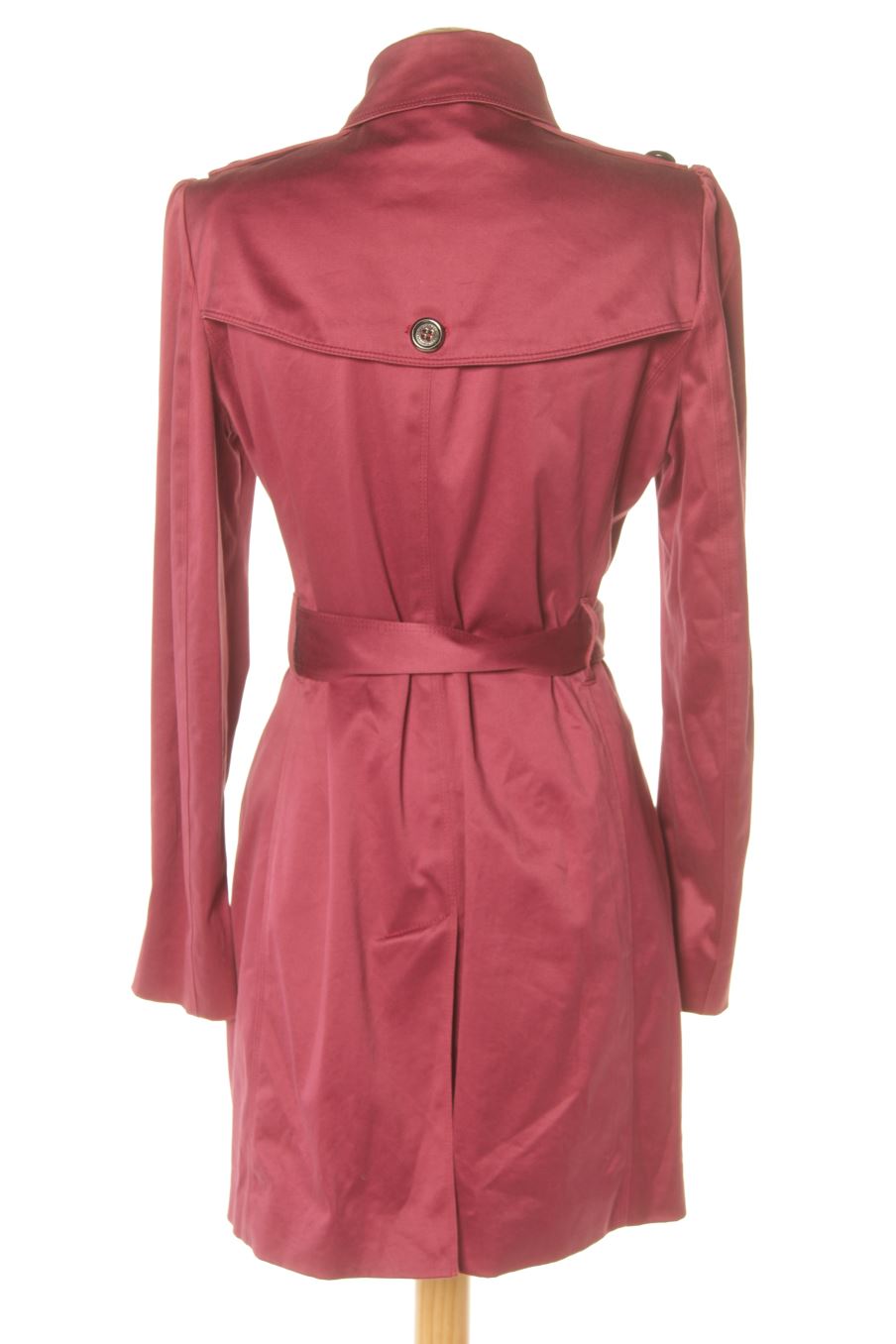 Manteau Burberry de la taille XS, de couleur bordeaux