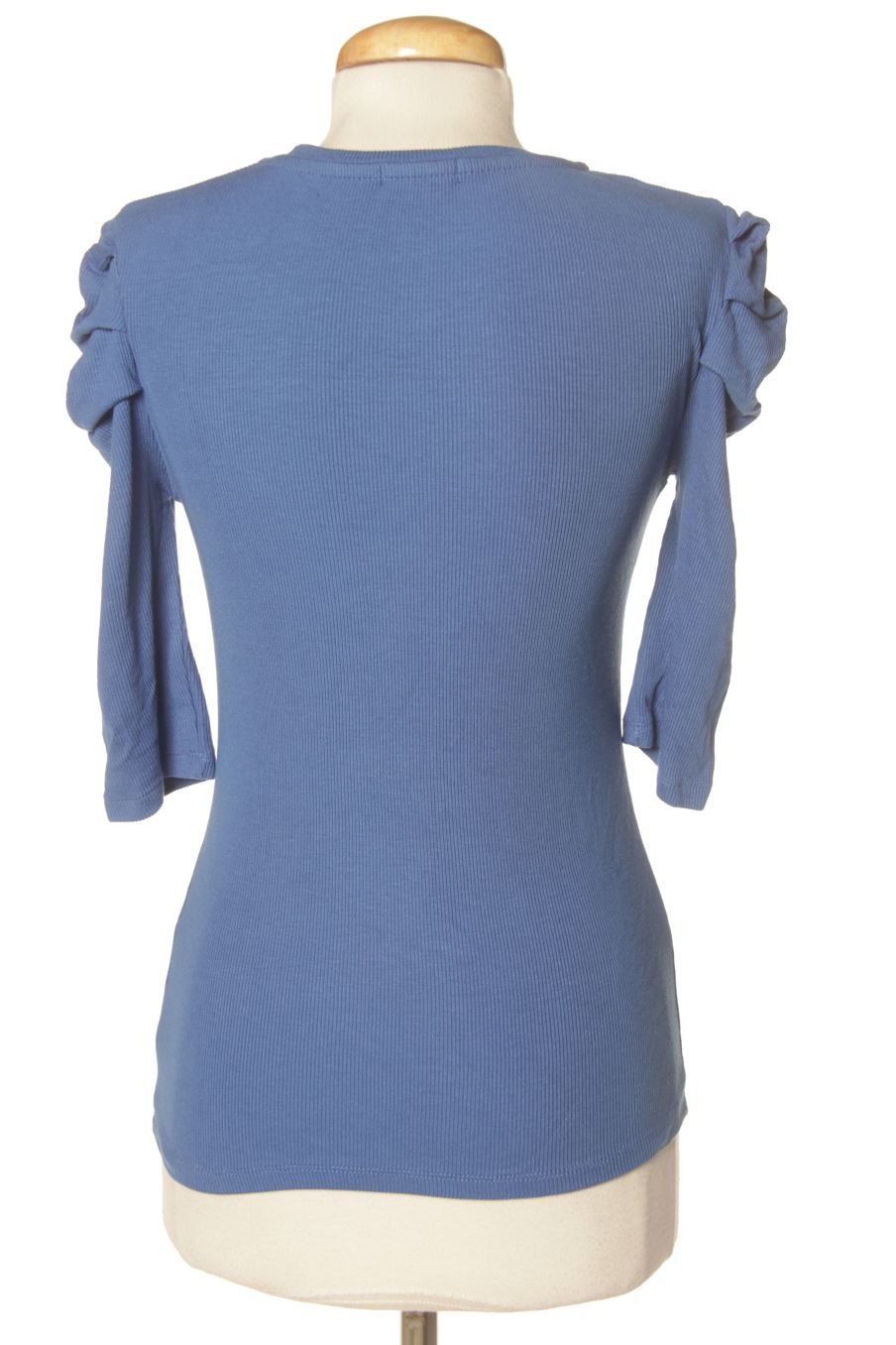 T-shirt Stradivarius de la taille M, de couleur bleu