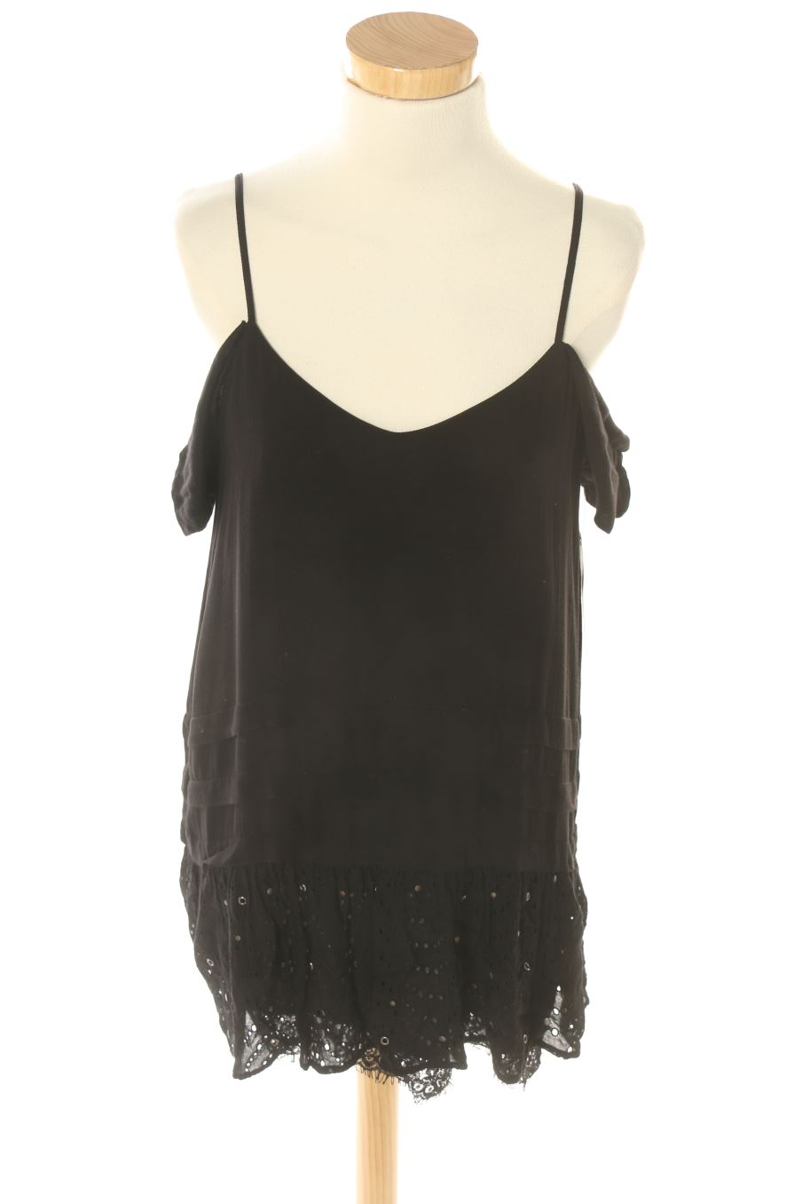 Robe casual Trafaluc de la taille S, de couleur noir