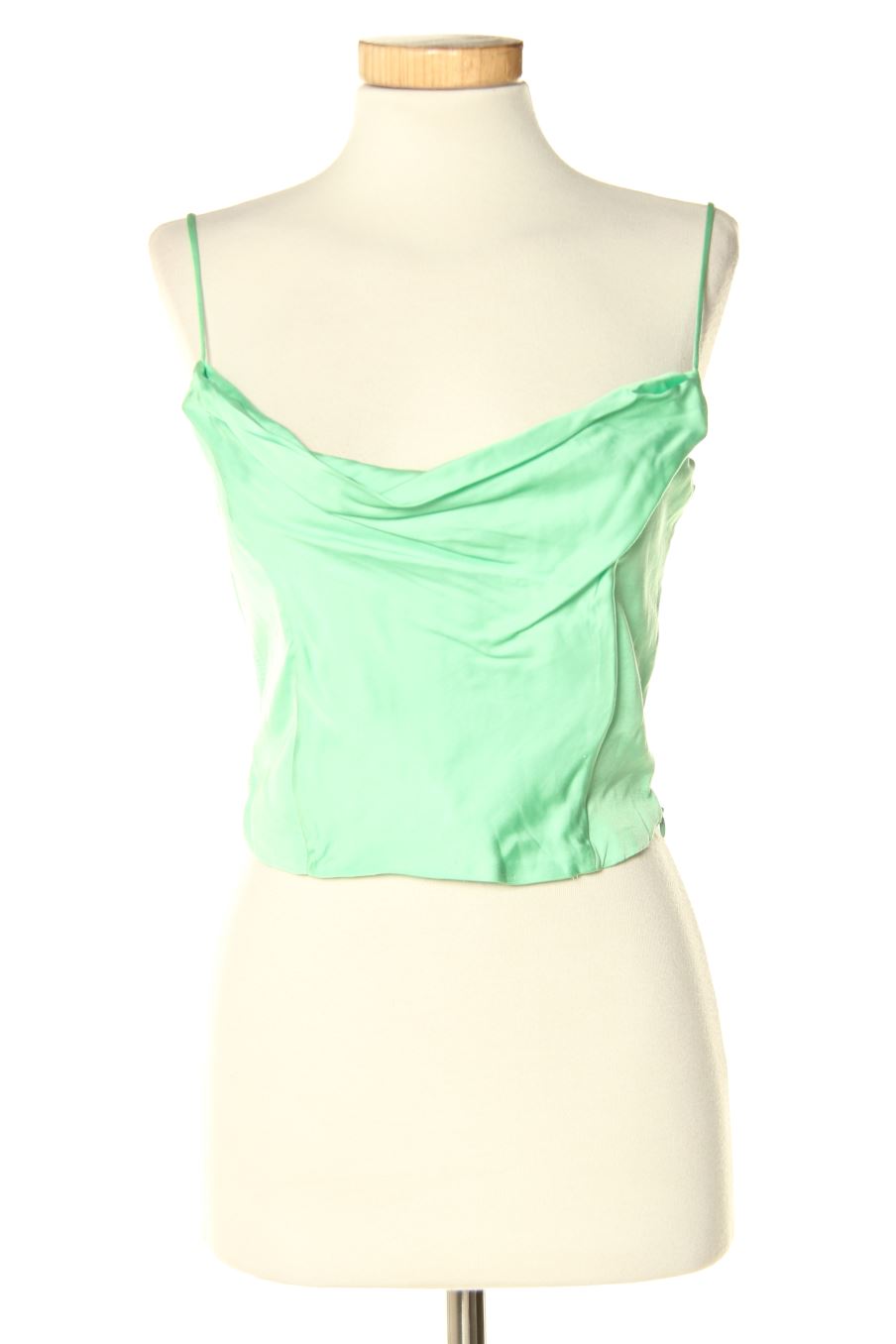 Aufwändiges Top von Zara Größe S, Farbe Grün, für