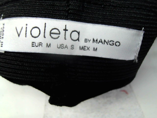 Pantalon Violeta (by Mango ) de la taille M, de couleur noir