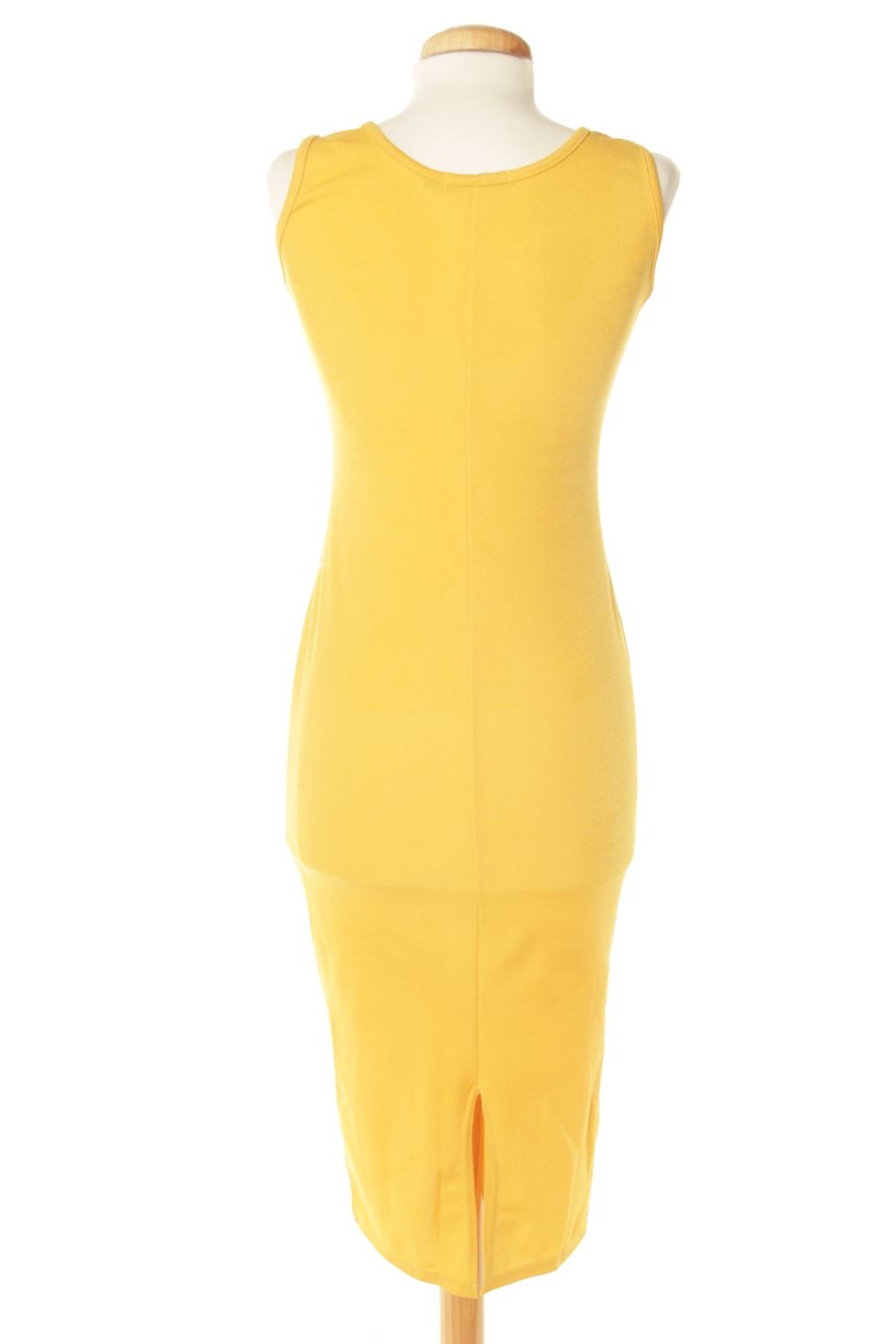 Robe casual Boohoo de la taille 36, de couleur moutarde