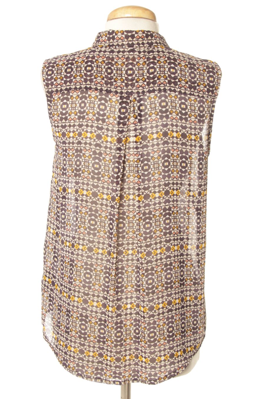 Ärmelloses Hemd von H&M Größe 34, Farbe Aufdruck, für