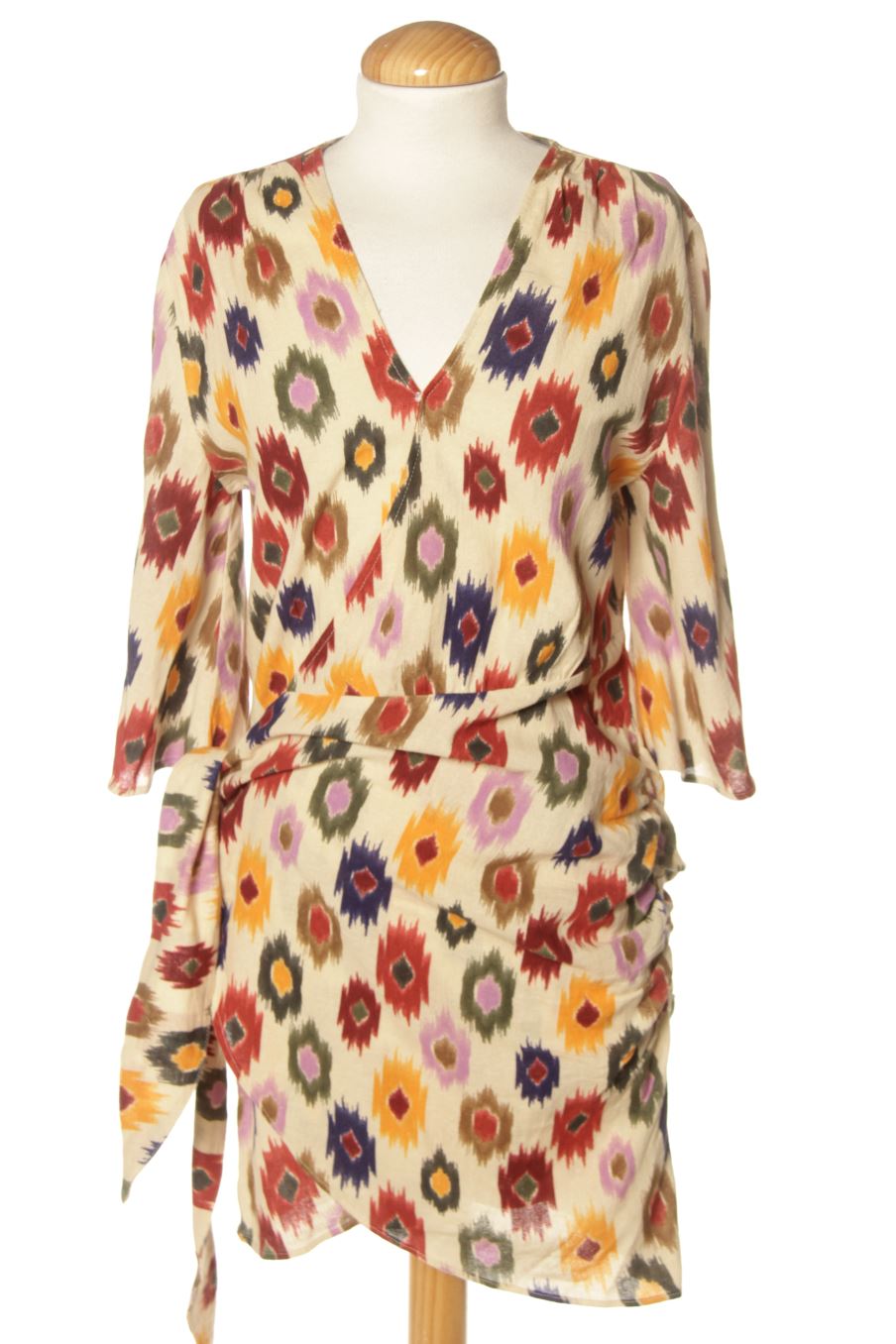 Vestido casual de Zara de la talla XS, de color estampado