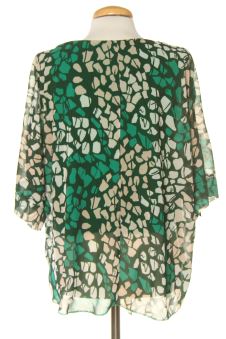 Blusa de manga corta M PERCENTIL