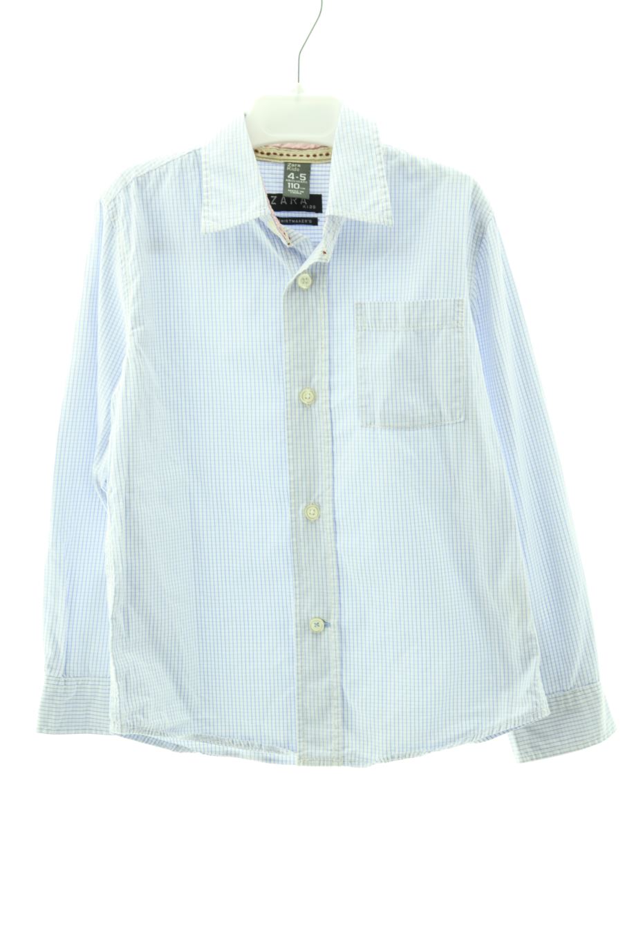 Camisa de manga larga de Zara de la talla 4 años de segunda mano
