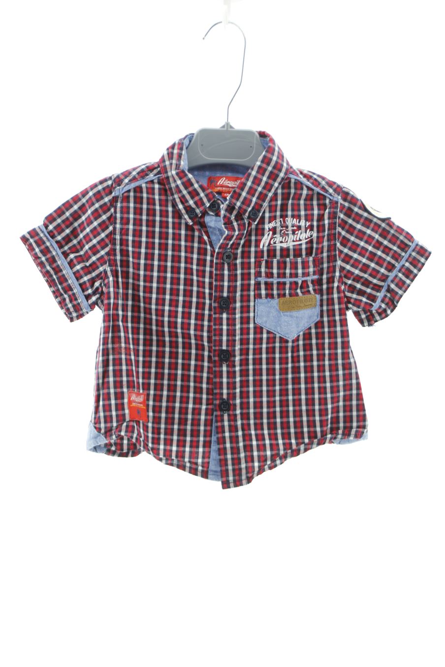 Camisa de manga corta de Aéropilote de la talla 2 años de segunda mano