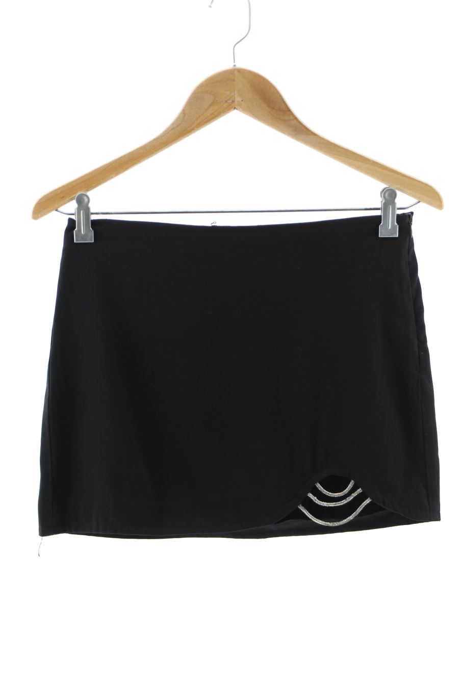 Falda de Pull & Bear de la talla S, de color negro