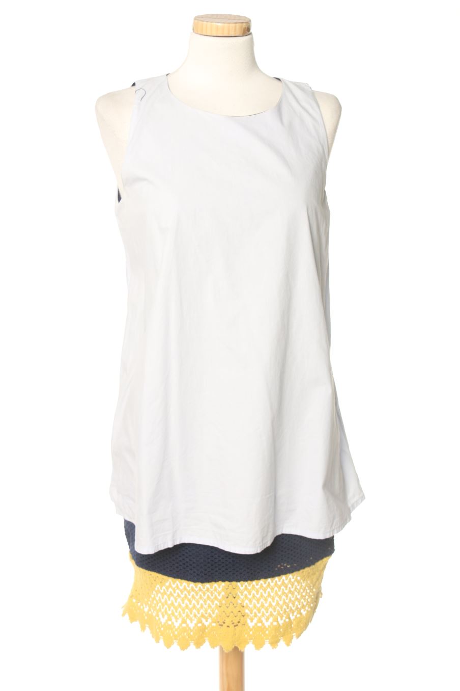 Robe casual trf (ZARA) de la taille M, de couleur bleu
