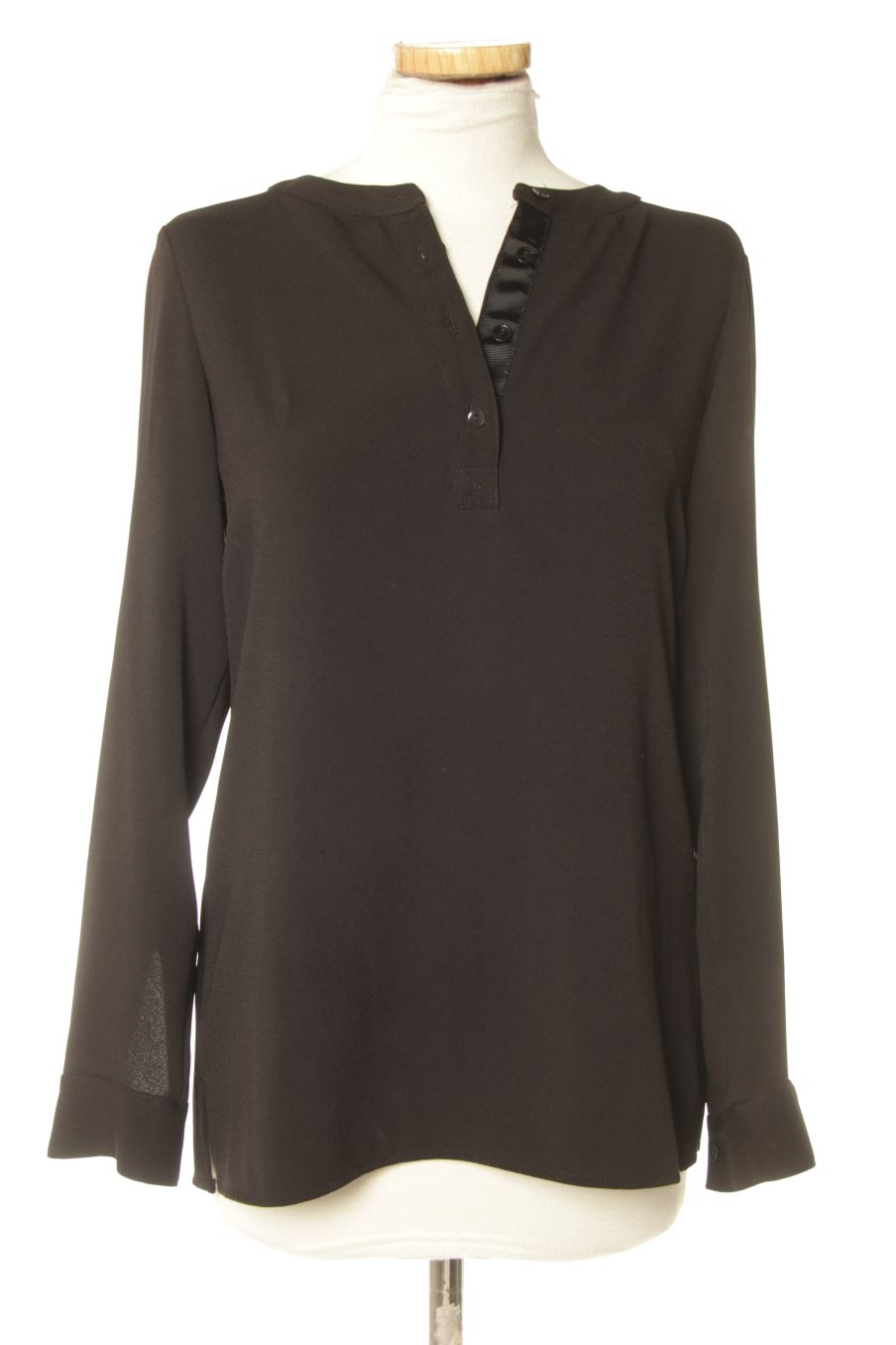 Blouse à manches longues Dunnes de la taille 36, de couleur noir