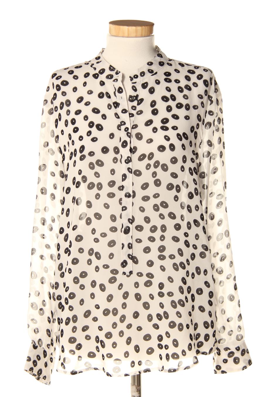 Blouse à manches longues Mango de la taille M, de couleur noir