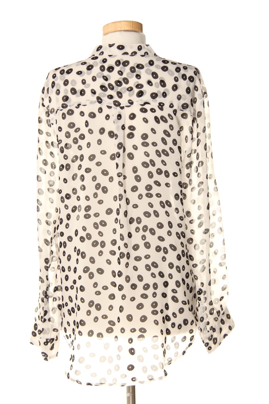 Blouse à manches longues Mango de la taille M, de couleur noir