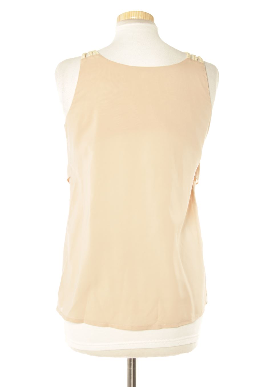 Top kling de la taille S, de couleur beige
