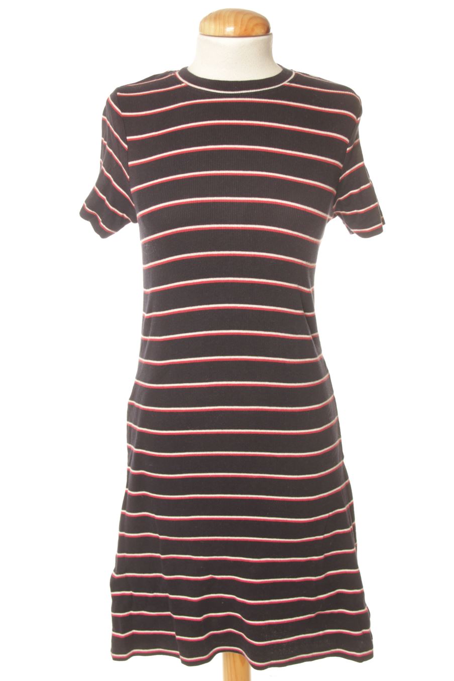 Vestido casual de Pull & Bear de la talla S, de color rayas