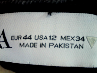 Vaquero de Zara de la talla 44