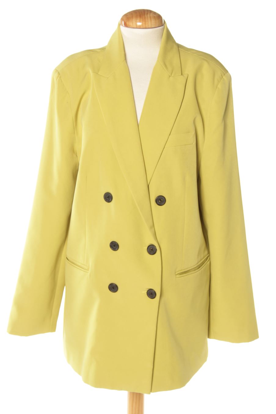 Blazer Stradivarius de la taille L, de couleur vert