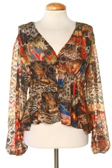 Blusa de manga larga M Desigual, foto 1 de 2