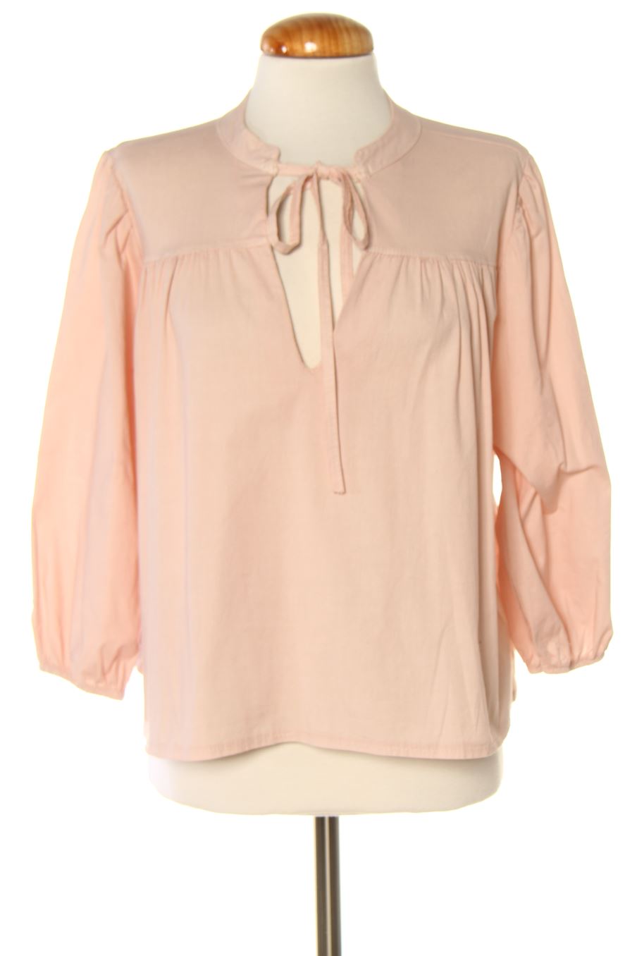 Blouse à manches longues April de la taille M, de couleur rose