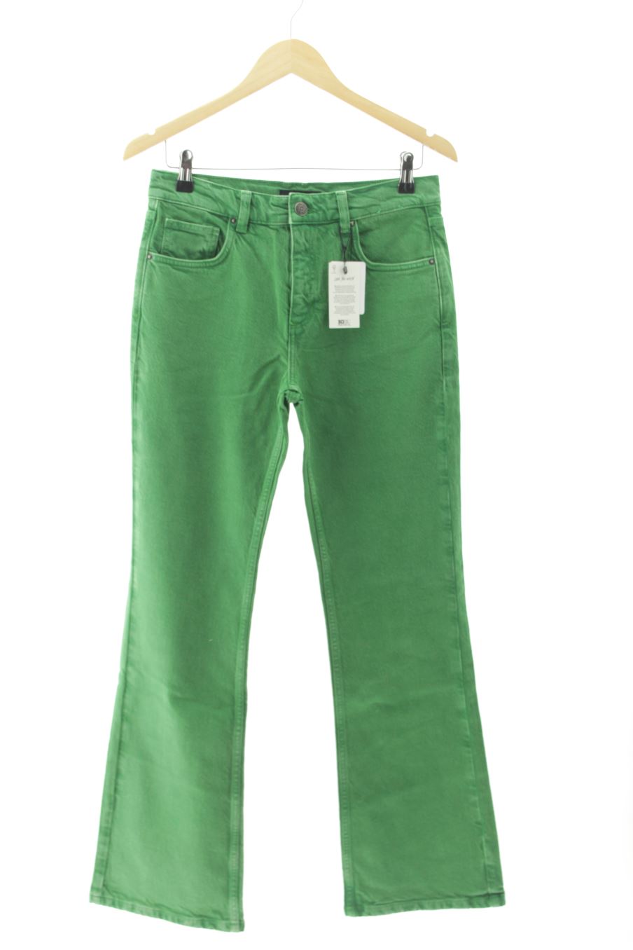 Jeans Desigual de la taille 38, de couleur vert de denim