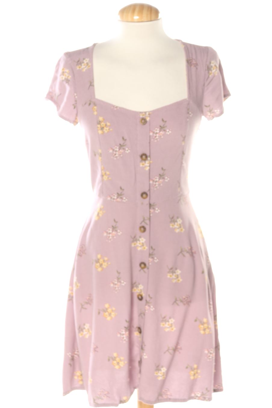 Robe casual Hollister de la taille XS, de couleur fleurs