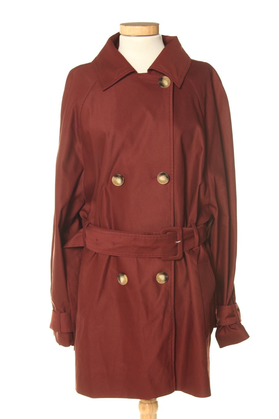 Gabardina de IVY & OAK de la talla 46, de color burdeos