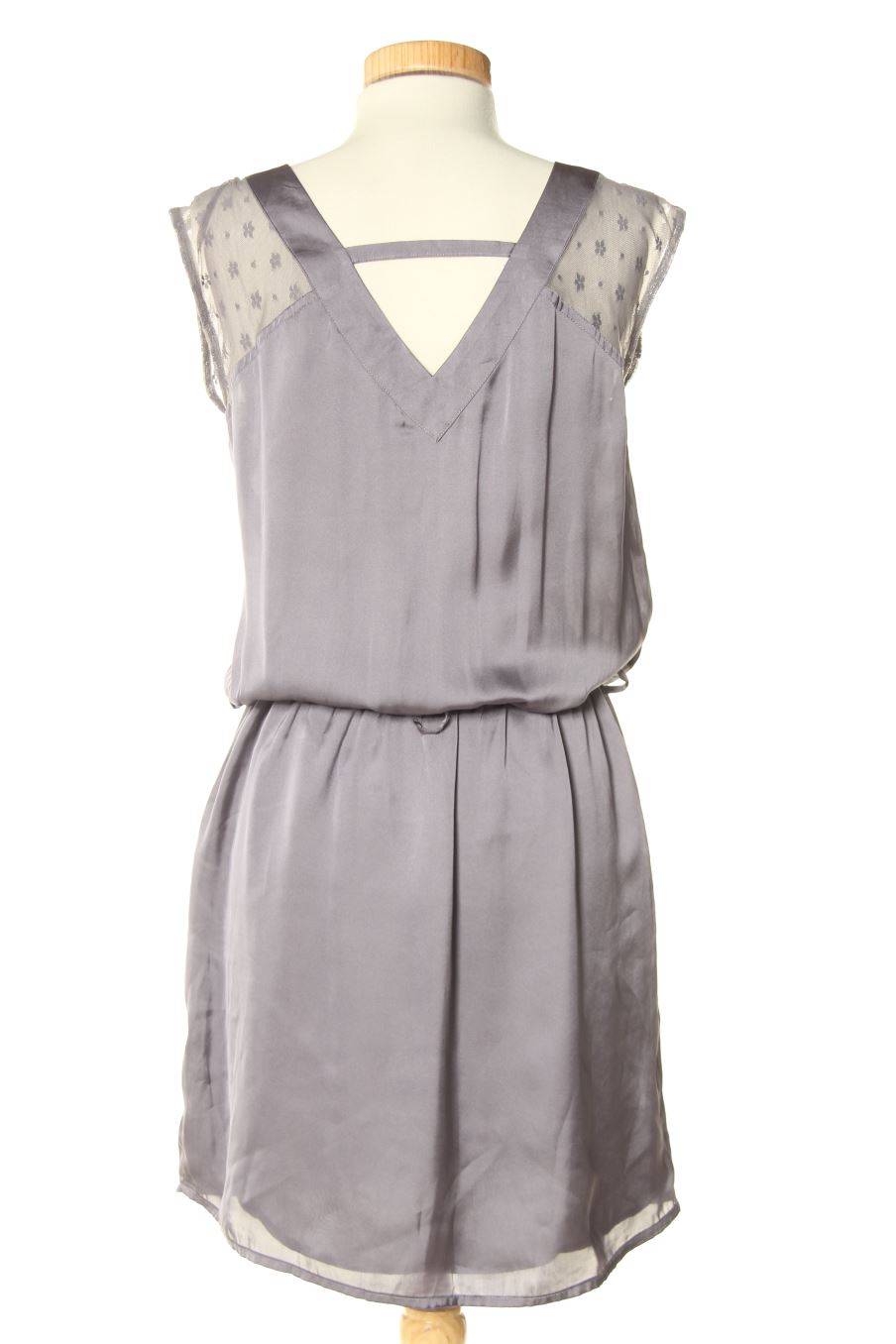 Robe casual Naf Naf de la taille 36, de couleur gris