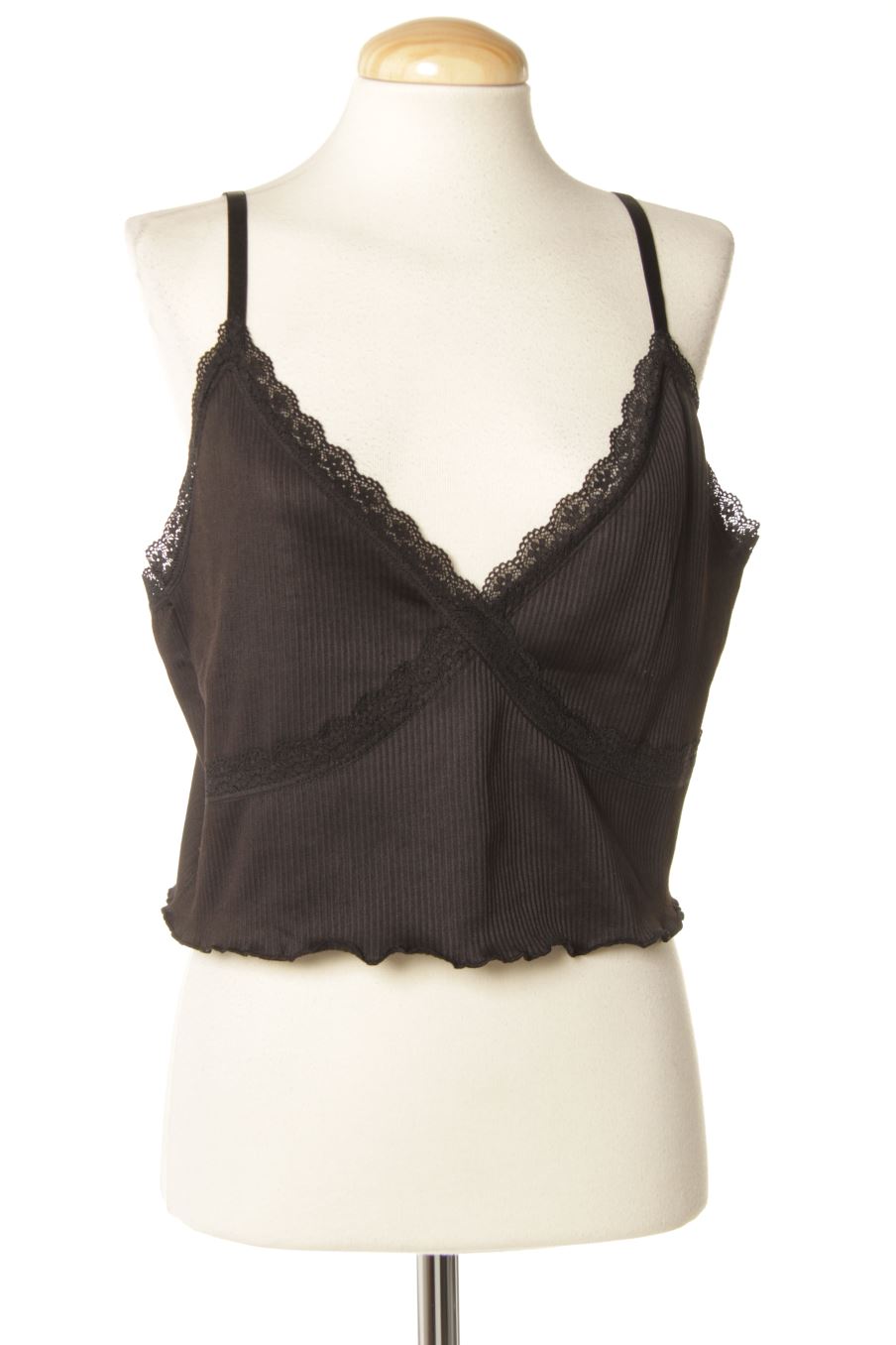 Top H&M de la taille XL, de couleur noir