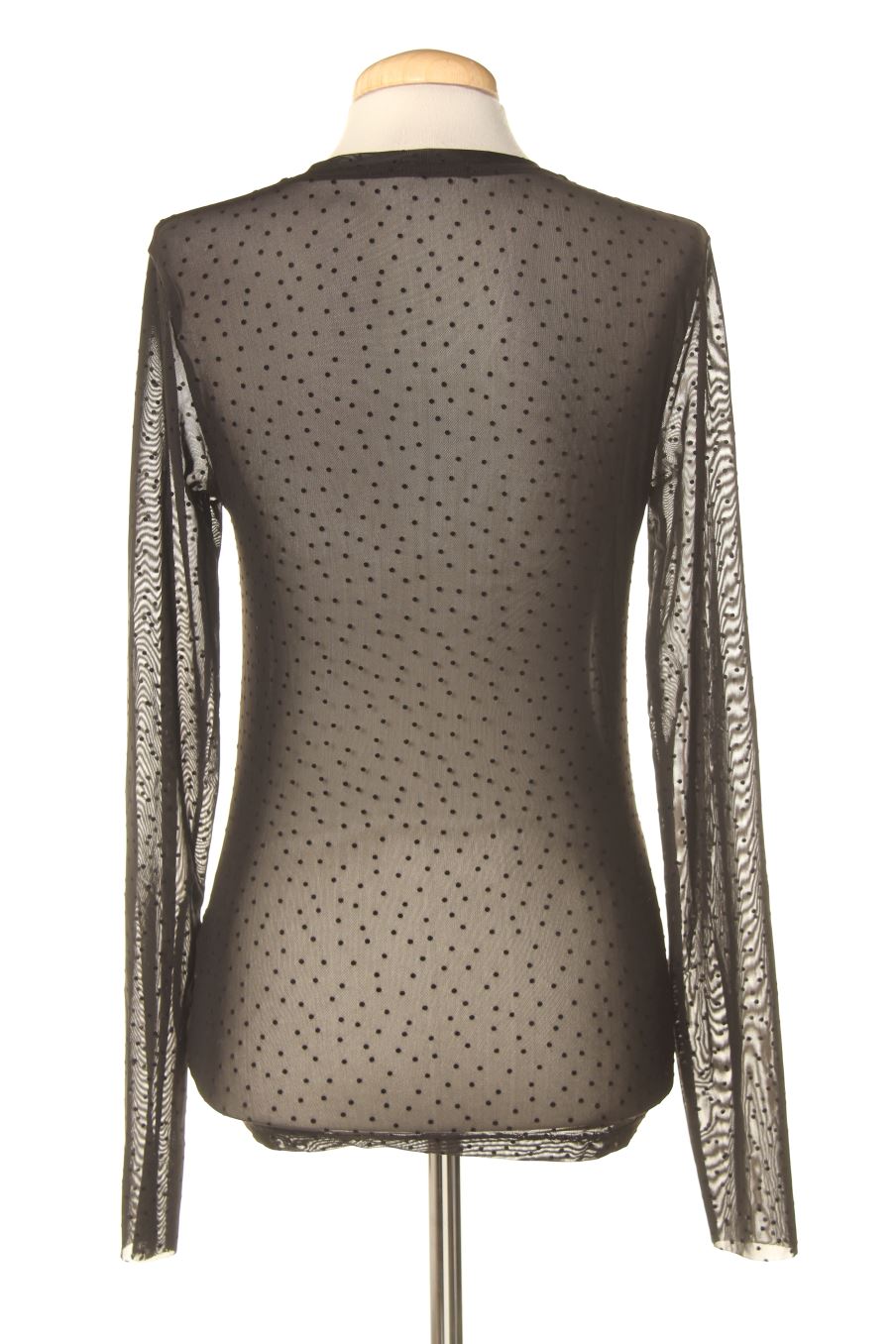 T-shirt à manches longues Stradivarius de la taille M, de couleur noir
