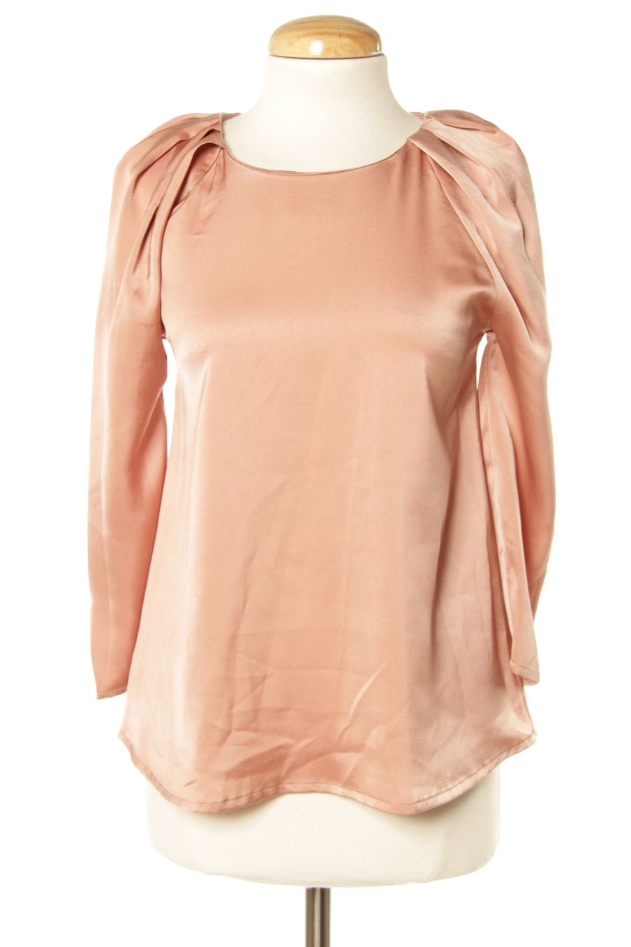 Blusa de manga larga de Mango de la talla S, de color rosa