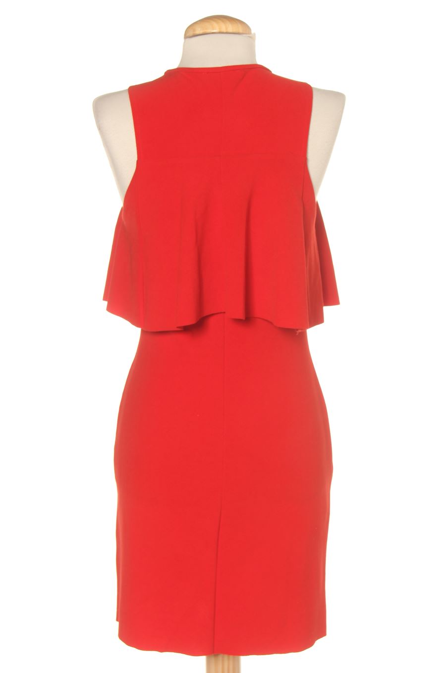 Robe casual Zara de la taille S, de couleur rouge
