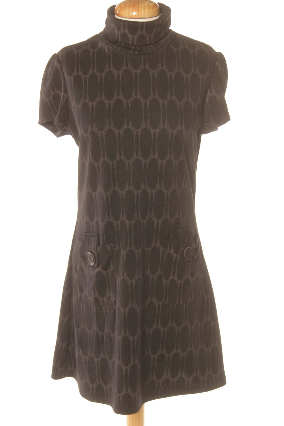 Robe casual Easy wear de la taille 42, de couleur noir