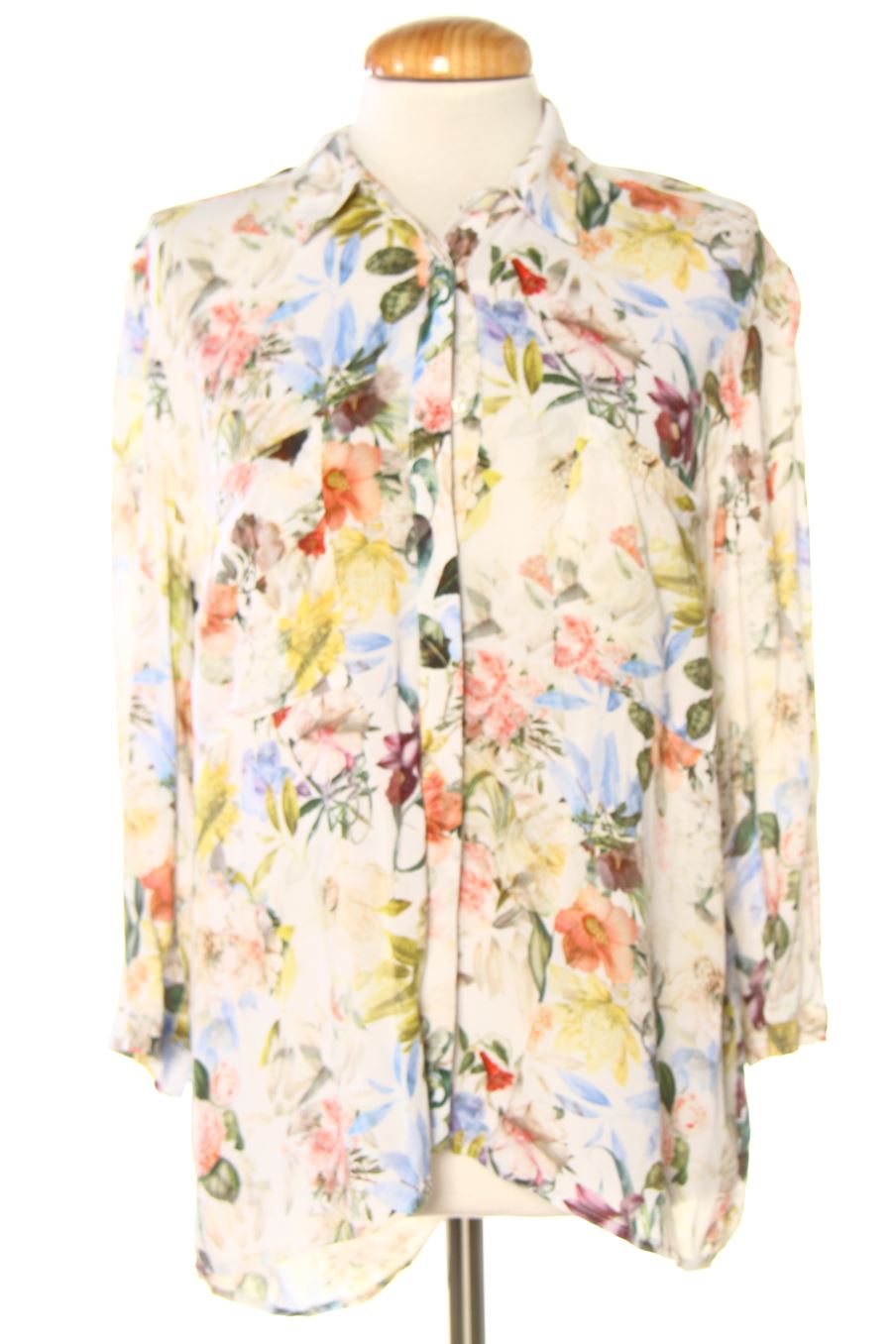 Camicia de Cortefiel de la talla L, de color fiori