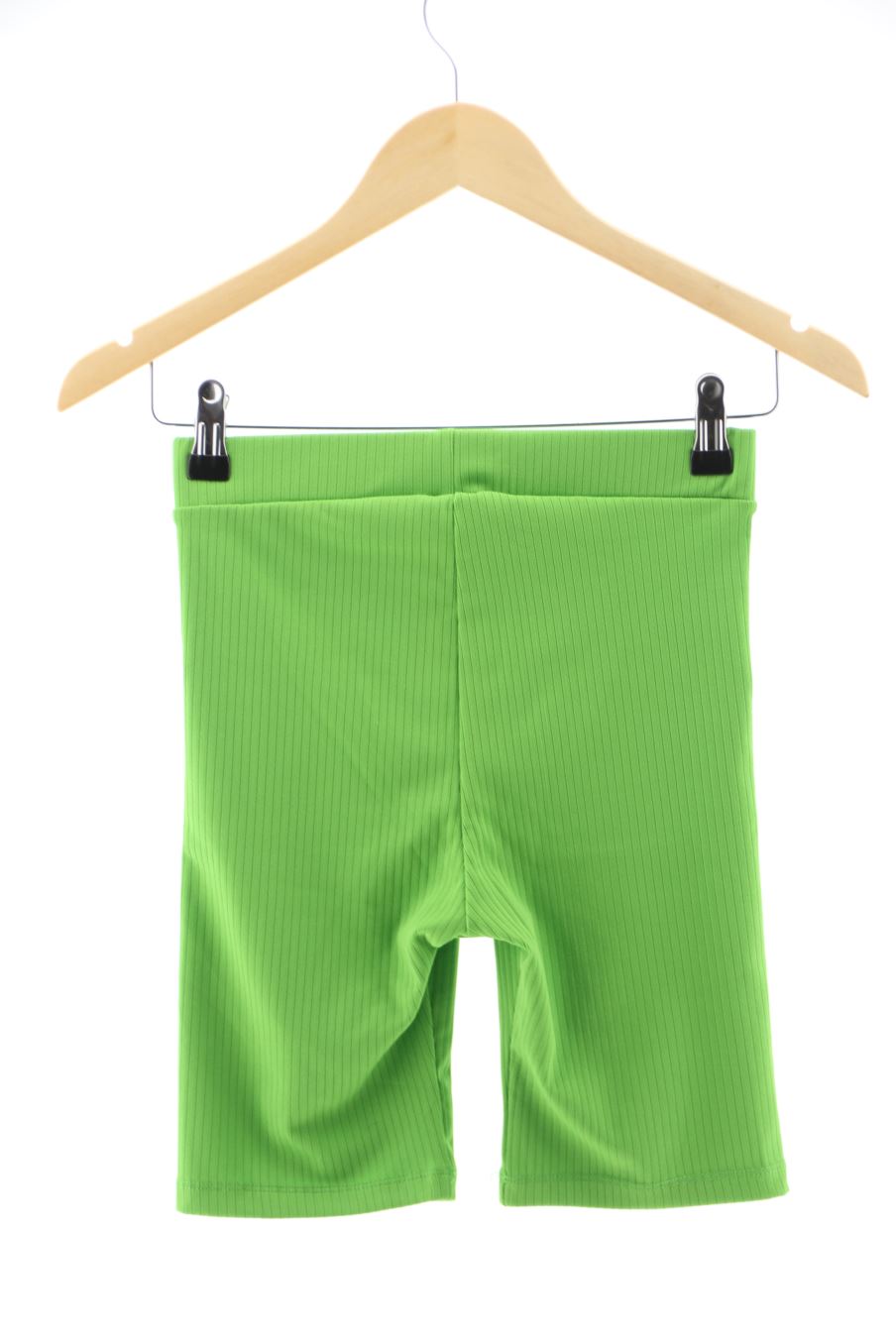Pantalones cortos de deporte de Mango de la talla XS, de color verde