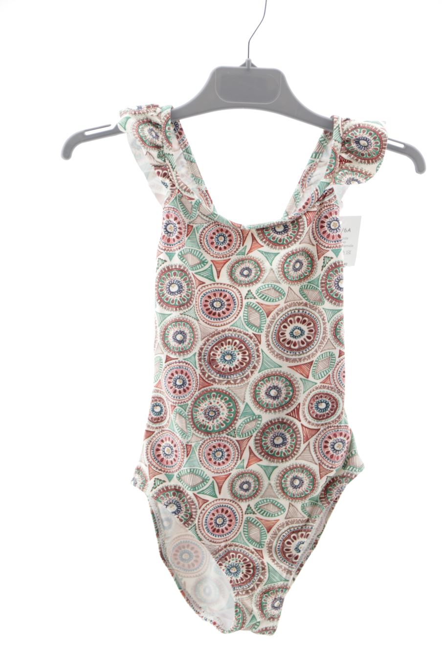 Maillot de bain BBClass de la taille 5 ans avec une étiquette