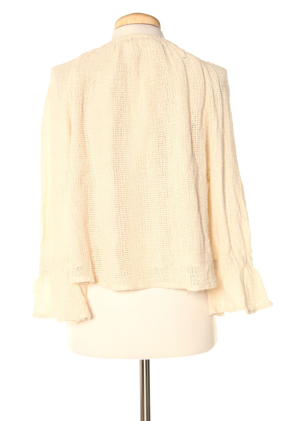 Jersey de Zara de la talla S, de color beige