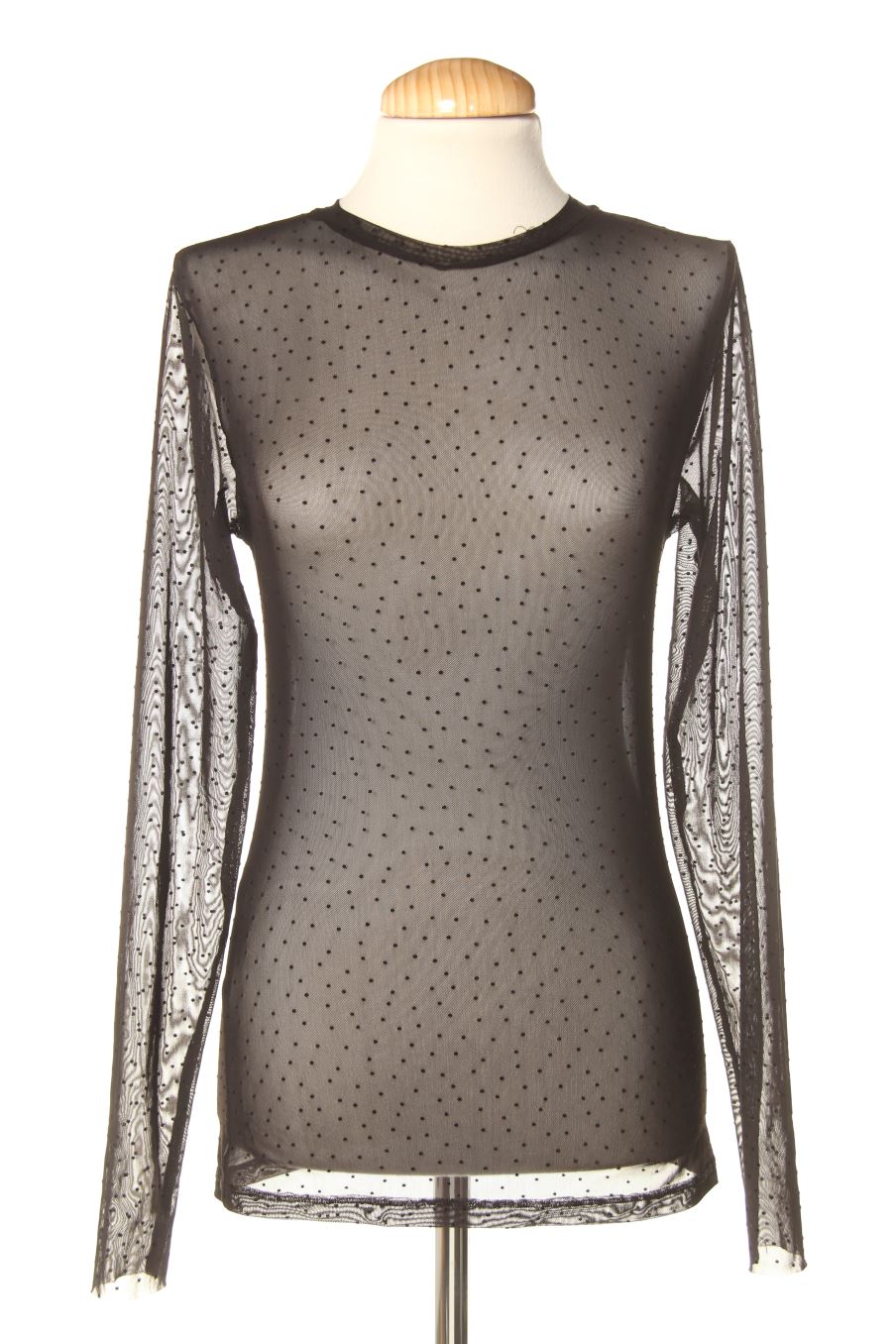 Top Stradivarius de la taille M, de couleur noir